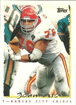 John Alt Kansas City Chiefs 1995 Topps NFL #91